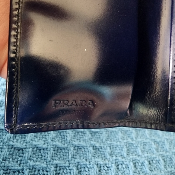 Prada EUC Blue Key Holder - Picture 3 of 9